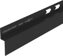 Mexen Line-B listă de duș frontală 180 cm, neagră - 187003180U