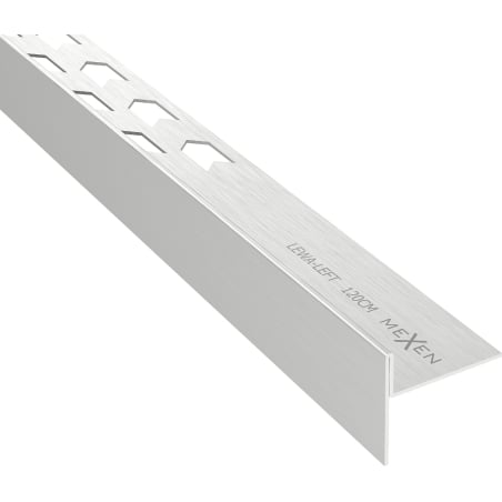 Mexen Line-B padlószegély 120 cm bal, inox - 181001120L
