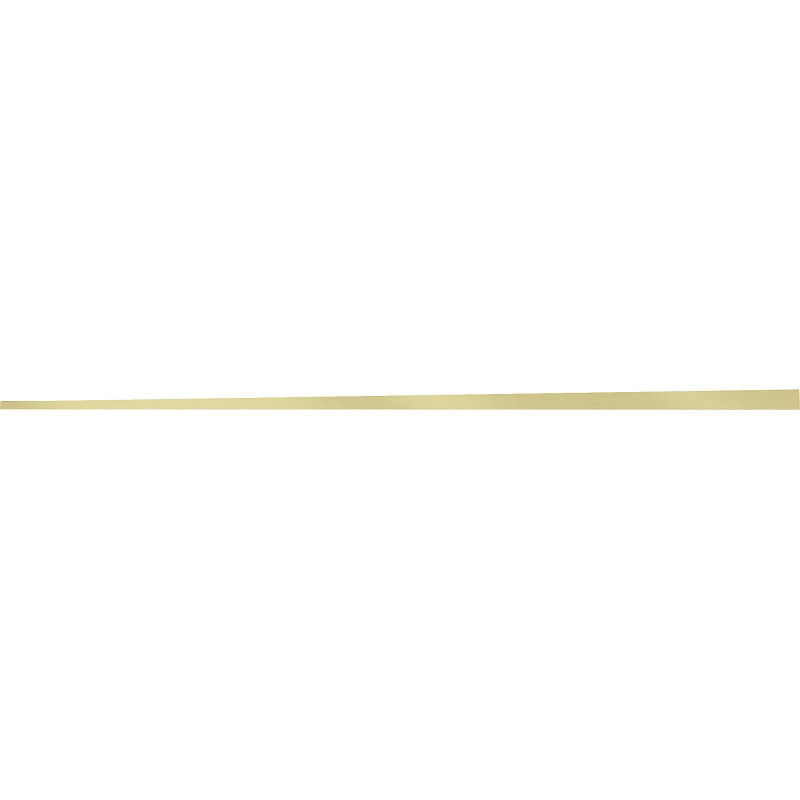 Mexen Line-B padlószint leesési szalag 120 cm bal, arany kefe - 185501120L