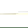 Mexen Line-B listă de trecere podea 120 cm stânga, auriu periat - 185501120L