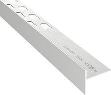 Mexen Line-B padlószegély, lejtős, 180 cm bal, inox - 181001180L