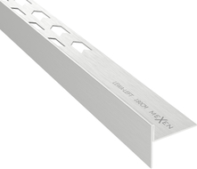 Mexen Line-B padlószegély lejtős balos, 180 cm, inox - 181001180L