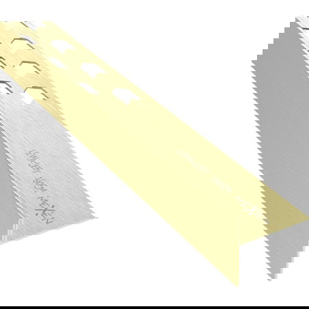 Mexen Line-B padlóléc 180 cm bal, arany kefe - 185501180L