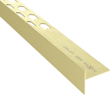 Mexen Line-B balra lejtős padlóléc 180 cm, arany kefélt - 185501180L