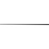 Mexen Line-B plintă înclinată pentru podea 180 cm stânga, neagră - 187001180L