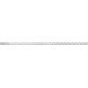 Mexen Line-B plintă înclinată de podea 120 cm dreapta, inox - 181001120R
