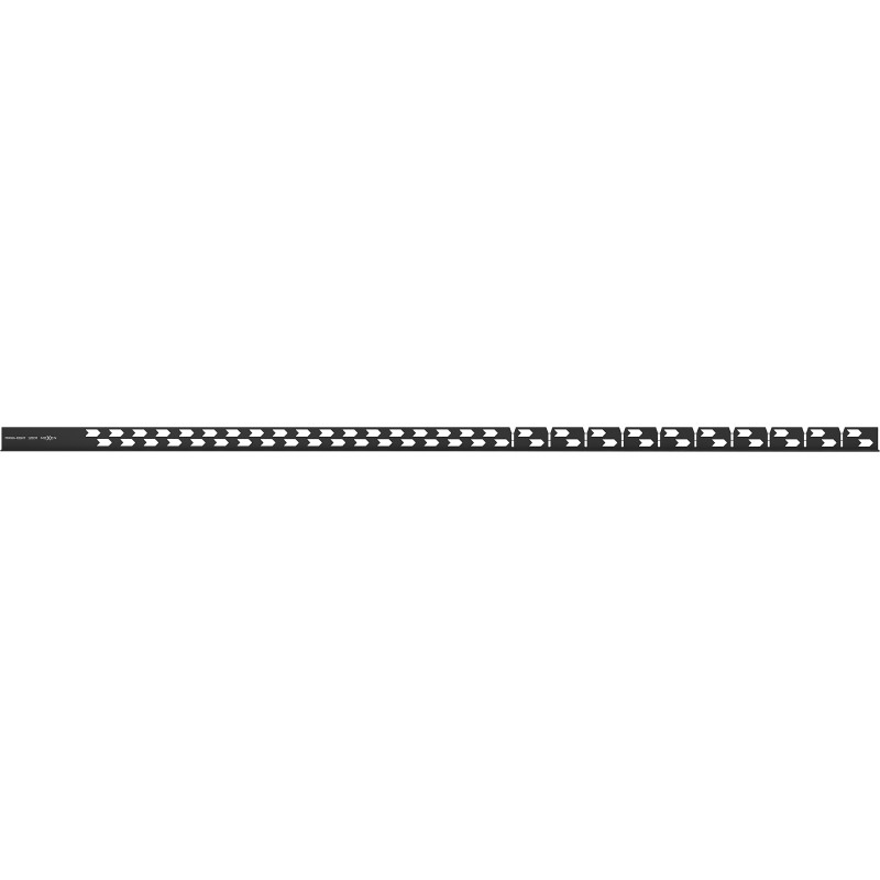 Mexen Line-B 120 cm hosszú, jobbos padlólefolyósín, fekete - 187001120R