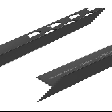 Mexen Line-B listă de pante podea 120 cm dreapta, neagră - 187001120R