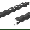 Mexen Line-B listă de pante podea 120 cm dreapta, neagră - 187001120R
