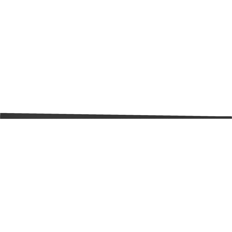 Mexen Line-B plintă înclinată pentru podea 120 cm dreapta, neagră - 187001120R