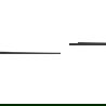 Mexen Line-B listă de pante podea 120 cm dreapta, neagră - 187001120R