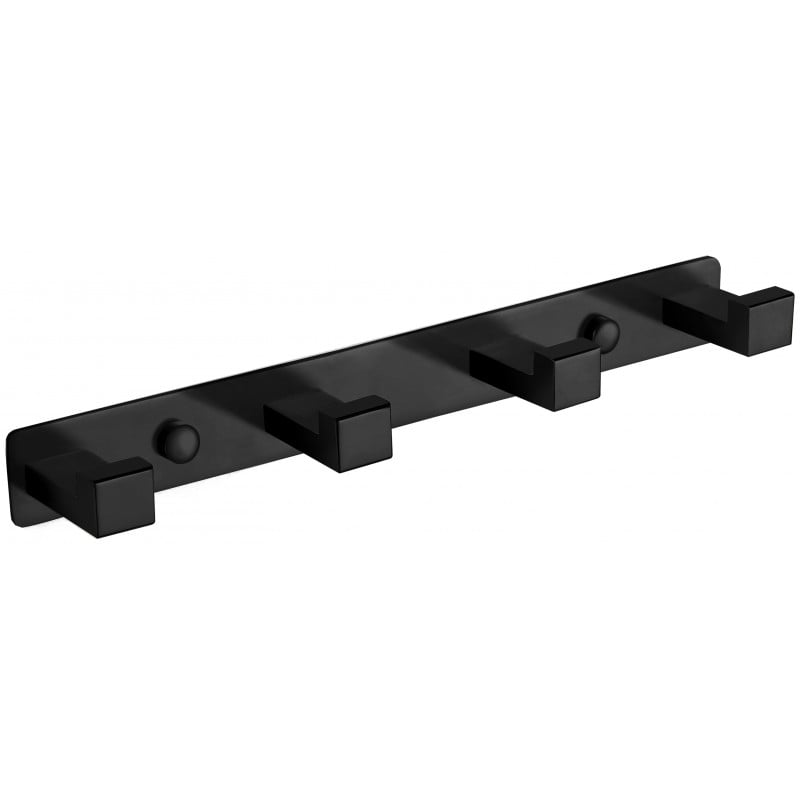 Cârlig cvadruplu pentru prosop Mexen, negru - 709264-70