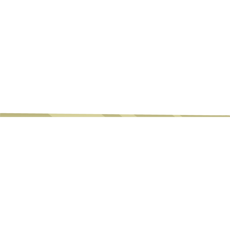 Mexen Line-B padlóléc 180 cm jobb, arany - 185001180R