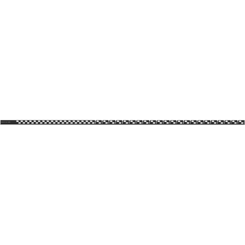 Mexen Line-B jobb oldali padlólejtő sín 180 cm, fekete - 187001180R