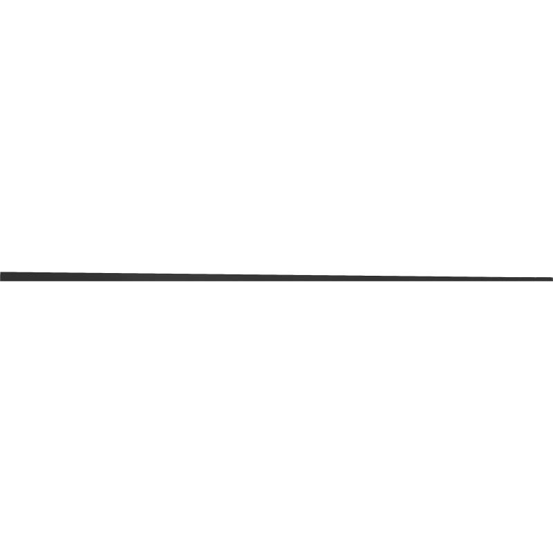 Mexen Line-B jobb oldali padlólejtő sín 180 cm, fekete - 187001180R