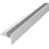 Mexen Line-B profil înclinat pentru sticlă 120 cm dreapta, inox - 181004120R