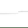 Mexen Line-B lejtős sín üveghez, 120 cm jobb, inox - 181004120R