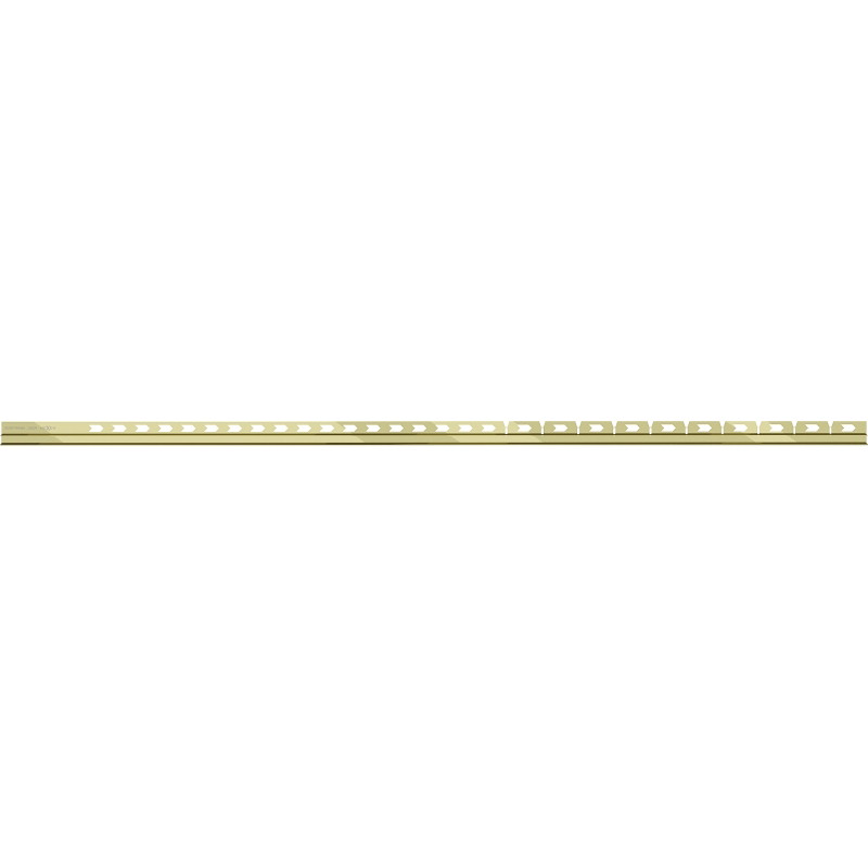 Mexen Line-B listă de pante pentru sticlă 120 cm dreapta, aurie - 185004120R