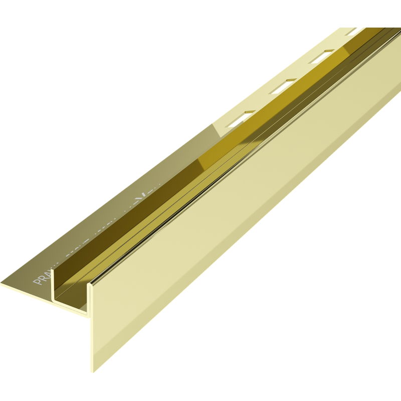 Mexen Line-B listă înclinată pentru sticlă 120 cm dreapta, aurie - 185004120R