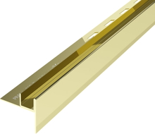 Mexen Line-B listă de pante pentru sticlă 120 cm dreapta, aurie - 185004120R