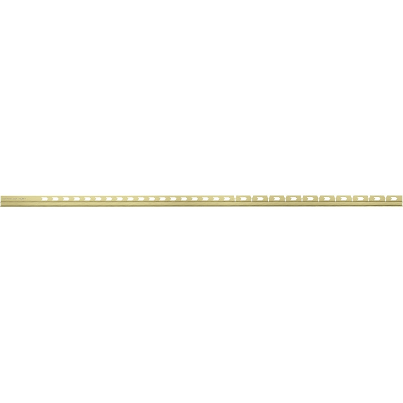 Mexen Line-B listă de scurgere pentru sticlă 120 cm dreapta, aurie periată - 185504120R