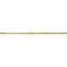 Mexen Line-B listă de scurgere pentru sticlă 120 cm dreapta, aurie periată - 185504120R
