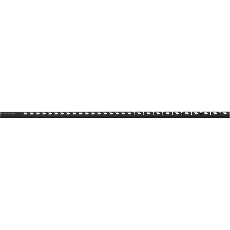 Mexen Line-B șina inclinată pentru sticlă 120 cm dreapta, neagră - 187004120R