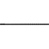 Mexen Line-B 120 cm-es jobboldali üveges lejtőrúd, fekete - 187004120R