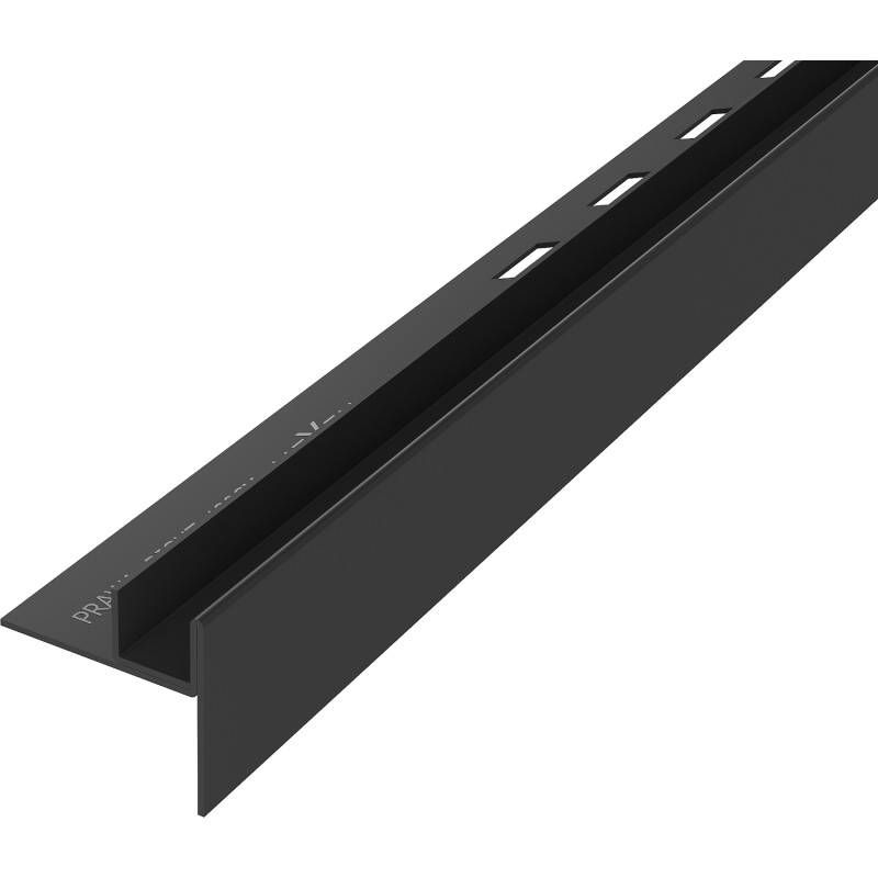 Mexen Line-B 120 cm-es jobboldali üveges lejtőrúd, fekete - 187004120R