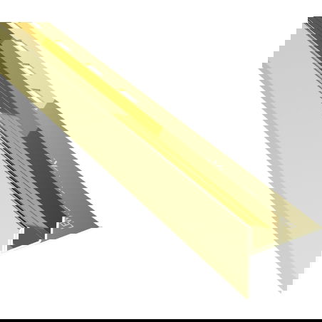 Mexen Line-B profil de scurgere pentru sticlă 120 cm stânga, auriu - 185004120L