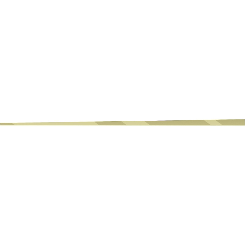 Mexen Line-B plintă înclinată pentru sticlă 120 cm stânga, aurie - 185004120L