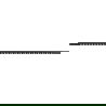 Mexen Line-B profil de scurgere pentru sticlă 120 cm stânga, negru - 187004120L