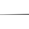 Mexen Line-B profil de înclinare pentru sticlă 120 cm stânga, negru - 187004120L