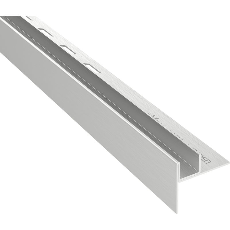 Mexen Line-B profil panta sticlă 180 cm stânga, inox - 181004180L