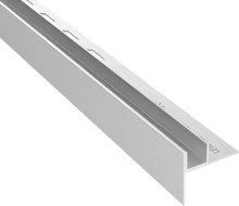 Mexen Line-B lezáró szegély üveghez 180 cm bal, inox - 181004180L
