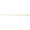 Mexen Line-B listă de scurgere pentru sticlă 180 cm stânga, perie aurie - 185504180L