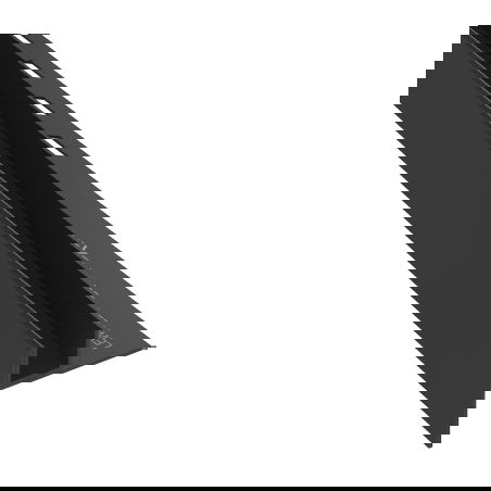 Mexen Line-B balra néző üveglejtés lista, 180 cm, fekete - 187004180L