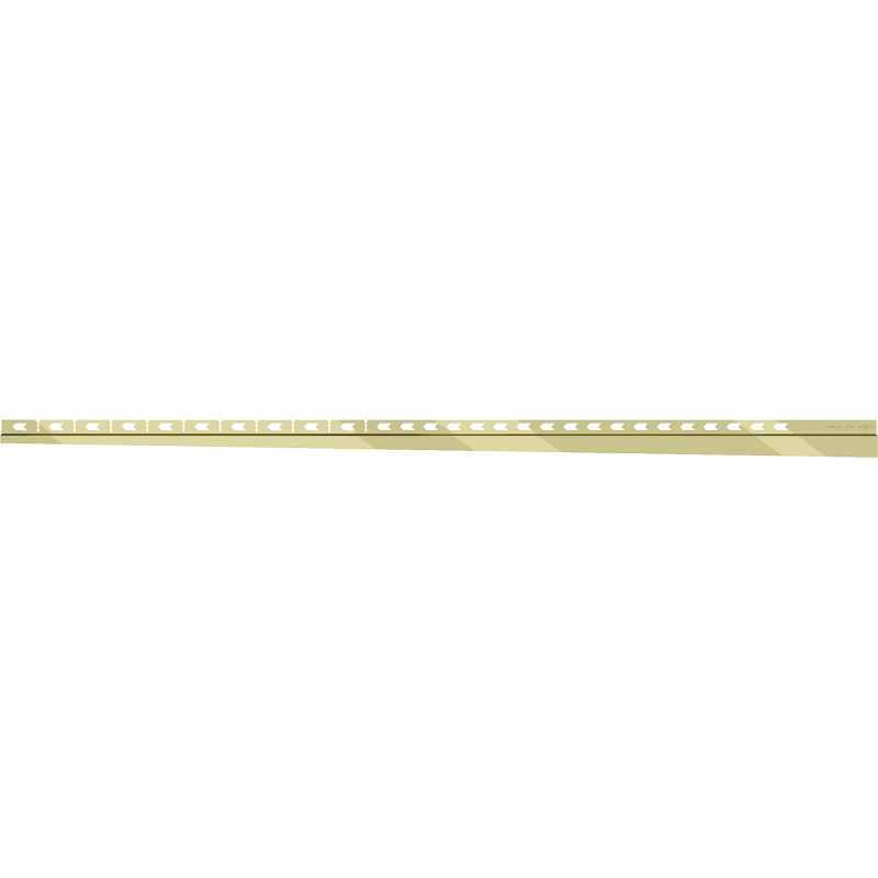 Mexen Line-B fali takaróléc a fal mentén 120 cm bal, arany - 185002120L