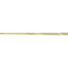 Mexen Line-B fali takaróléc a fal mentén 120 cm bal, arany - 185002120L