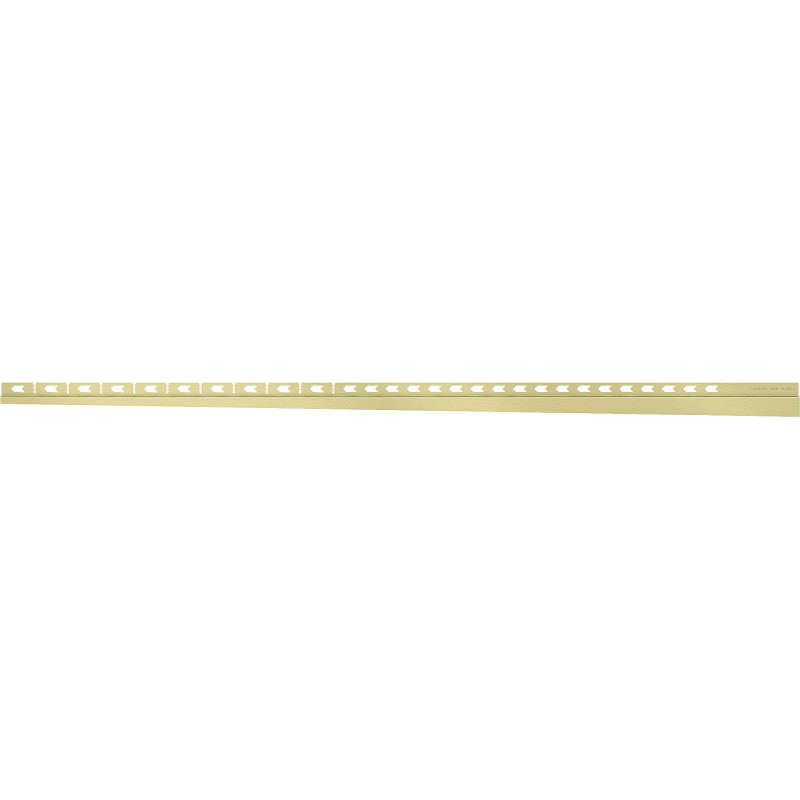 Mexen Line-B listă de scurgere perete 120 cm stânga, aurie periată - 185502120L