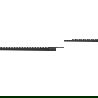 Mexen Line-B bandă de scurgere montată pe perete 120 cm stânga, neagră - 187002120L