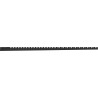 Mexen Line-B falcsíkkal lejtős fali szegélyléc 120 cm jobb, fekete - 187002120R