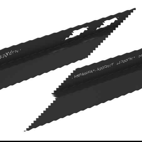 Mexen Line-B plintă de scurgere lângă perete 120 cm dreapta, neagră - 187002120R