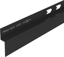Mexen Line-B plintă de pandantiv de perete 120 cm dreapta, neagră - 187002120R