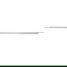 Mexen Line-B listă de scurgere de perete 180 cm stânga, inox - 181002180L