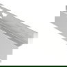 Mexen Line-B fali szegélyléc 180 cm bal, inox - 181002180L