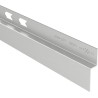 Mexen Line-B plintă înclinată de perete 180 cm stânga, inox - 181002180L