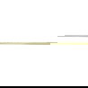 Mexen Line-B bandă de pantă de perete 180 cm stânga, auriu periat - 185502180L