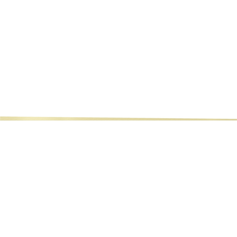 Mexen Line-B profil din sticlă, 180 cm dreapta, perie aurie - 185504180R