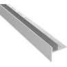 Mexen Line-B 120 cm bal oldali üvegszegély, inox - 181004120L